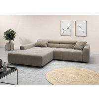 3C Candy Ecksofa "Denver auch mit Cord- und Easy care-Bezug, Kopfteilverstellung" von 3c Candy