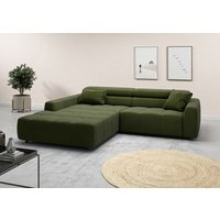 3C Candy Ecksofa "Denver auch mit Cord- und Easy care-Bezug, Kopfteilverstellung L-Form" von 3c Candy