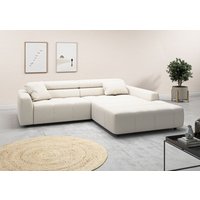 3C Candy Ecksofa "Denver auch mit Cord- und Easy care-Bezug, Kopfteilverstellung L-Form" von 3c Candy