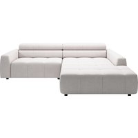 3C Candy Ecksofa "Denver auch mit Cord- und Easy care-Bezug, Kopfteilverstellung L-Form" von 3c Candy