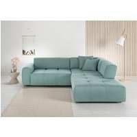 3C Candy Ecksofa "Yoshy Komfortsofa, bequem und modern, hochwertige Verarbeitungsdetails", Zwei verschiedene Sitztiefen durch verstellbare Rückenlehne, L-Form von 3c Candy