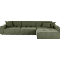3C Candy Ecksofa "Yoshy mit Komfortfunktionen, modern und bequem, L-Form", Zwei verschiedene Sitztiefen durch verstellbare Rückenlehne von 3c Candy