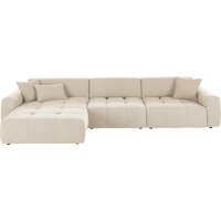 3C Candy Ecksofa "Yoshy mit Komfortfunktionen, modern und bequem, L-Form" Zwei verschiedene Sitztiefen durch verstellbare Rückenlehne von 3c Candy