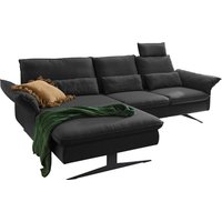 3C Carina Ecksofa "Haya modernes Funktionssofa, Tonnentaschen-Federkern, L-Form", incl. 2 Kopfstützen, manuelle Sitztiefenverstellung für mehr Komfort von 3c Carina