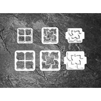 Kleeblatt/Hortensie Ausstechform | Set Kombinierbar Keksausstecher Cutter Kleeblatt/Hortensie Ausstechform | Set Kombinierbar Keksausstecher Cutter von 3dPSbyBauer