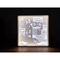 3D Gedruckte Depeche Mode 101 Led Lampe Lithophane Handmade 3D Gedruckte Depeche Mode 101 Led Lampe Lithophane Handmade von 3dPrintsbyMS