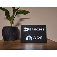 3D Gedruckte Depeche Mode Led Lampe Handmade 3D Gedruckte Depeche Mode Led Lampe Handmade von 3dPrintsbyMS