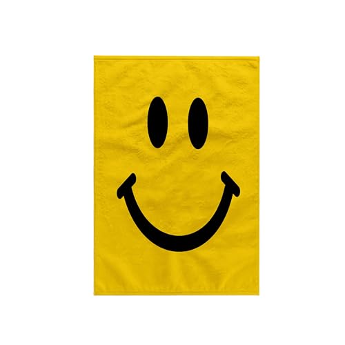 3dRose Yellow Smiley Face Happy Smiling Cartoon 60s Jolly Fröhlich Bright Hand/Sport Towel 15 x 22 3dRose Yellow Smiley Face Happy Smiling Cartoon 60s Jolly Fröhlich Bright Hand/Sport Towel 15 x 22 von 3dRose