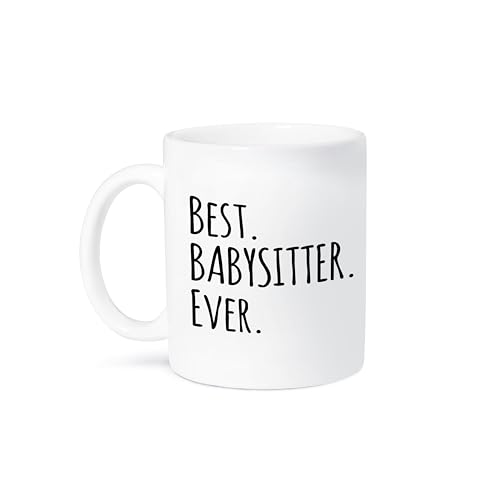 3dRose Tasse mit Aufschrift Best Babysitter Ever, Keramik, 325 ml von 3dRose
