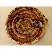Seil Stoffschüssel - Coiled Rope Korb Wäscheleine Rag Faser von 3dogsdesignstudio