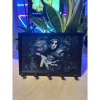 Angerfist Hardcore Schlüsselbrett 3D Gedruckt von 3dprintsbyOS