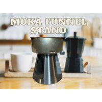 Bialetti Moka 6-Tassen-Trichterständer. Herd Top Espresso/Kaffeekocher. Mehrere Farben Erhältlich von 3dsolutionsanddesign