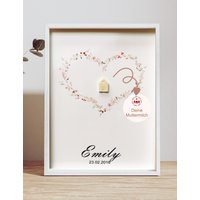 Muttermilch Bild - Wildblumen Herz Mit Wunschform Aus Alternative Muttermilchschmuck Geburt Baby Mama Muttermilch Bild - Wildblumen Herz Mit Wunschform Aus Alternative Muttermilchschmuck Geburt Baby Mama von 3kleinehauschen