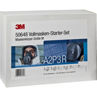Vollmasken-Set 50648, A2 P3 R Vollmasken-Set 50648, A2 P3 R von 3m