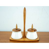 Gewürzschale Mit Tablett Made in Japan von 3rvintages
