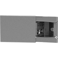 4Box Hide 3 Module Versenkbare Steckdose verschiebbar mit einer zweipoligen Steckdose und Tv/Sat-Steckdose grau Tekno 4B.02.008 von 4 BOX