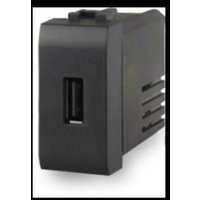 Presa usb 2.1a kompatibel mit livinglight bticino antracite 4b.l.usb von 4 BOX