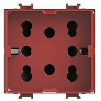 Polivalentes presa fr bticino matix red color 4b.amr.h21 von 4 BOX