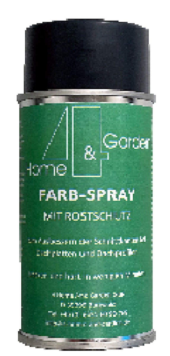 Acryl Sprühlack zum Nachlackieren der Dachprofile bei Kratzern (150 ml, Farbton RAL7016) von 4 Home and Garden