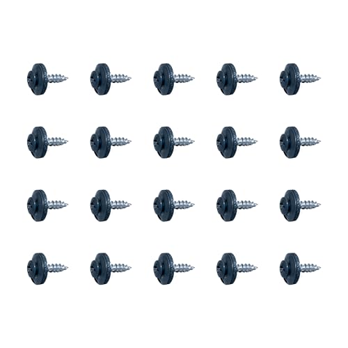 Rinneneinhang Rinneneinhangblech Aluminium Anthrazit 200cm | Dachblech Traufblech Tropfkante Winkelblech (Spenglerschrauben V2A 4,5X20 RAL7016) von 4 Home & Garden