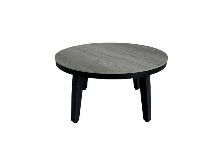 Beistelltisch Mykonos ø90cm Grau Aluminium & Kunststoff Normin von 4 Jahreszeiten Gartenmöbel