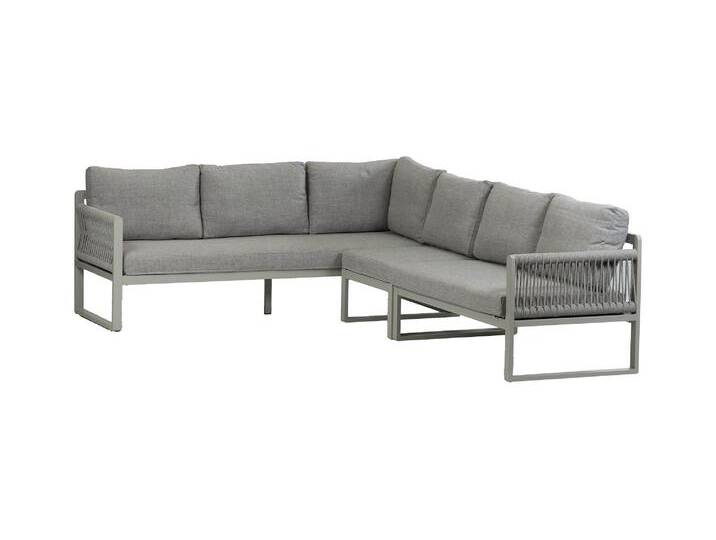 Dining Eck-Sofa Reims Links Sand & Off-Sand von 4 Jahreszeiten Gartenmöbel