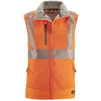 4PROTECT® Warnschutz-Softshellweste paramus Leuchtorange Reflex 3420-XXL von 4-PROTECT