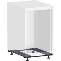 Sockel mit Niveauausgleich für bott cubio Schubladenschrank, B×T 650 × 650 mm Sockel mit Niveauausgleich für bott cubio Schubladenschrank, B×T 650 × 650 mm von Bott