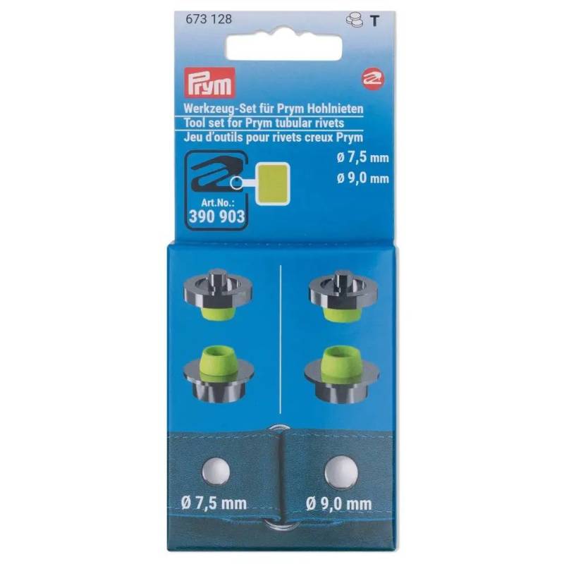 Prym Öse Werkzeug-Set für Hohlnieten (4-St), 4 Teile Prym Öse Werkzeug-Set für Hohlnieten (4-St), 4 Teile von Prym