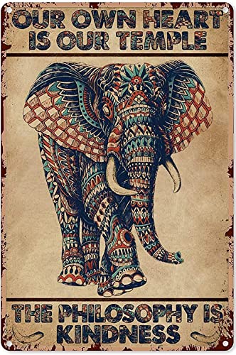 403 Blechschild Elefant Unser Eigenes Herz Ist Unser Tempel Die Philosophie Ist Freundlichkeit Metall Schilder Lustiges Metallschild Nostalgic Art Dekoschild Für Badezimmer Cafe Garage 403 Blechschild Elefant Unser Eigenes Herz Ist Unser Tempel Die Philosophie Ist Freundlichkeit Metall Schilder Lustiges Metallschild Nostalgic Art Dekoschild Für Badezimmer Cafe Garage von 403