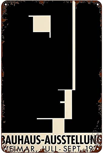 Bauhaus Blechschild Dekoschild Nostalgic Art Deko Hängeschild Vintage-Dekoration Deko Blechschild 20x30cm Metall Wandmontage Party Dekoschild Bauhaus Blechschild Dekoschild Nostalgic Art Deko Hängeschild Vintage-Dekoration Deko Blechschild 20x30cm Metall Wandmontage Party Dekoschild von 403