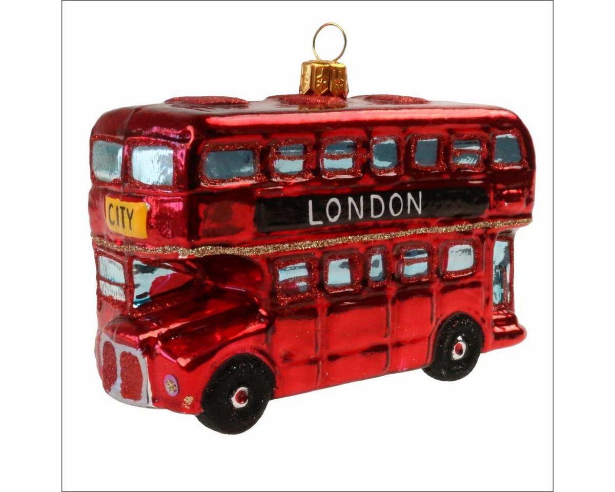 440s Christbaumschmuck 440s Christbaum-Hänger Doppeldeckerbus London (1-tlg) von 440s