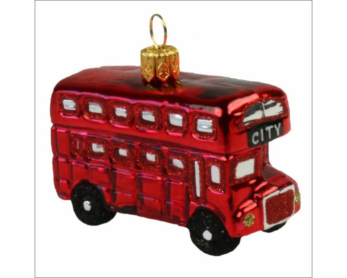 440s Christbaumschmuck 440s Christbaum-Hänger Doppeldeckerbus London (1-tlg) von 440s