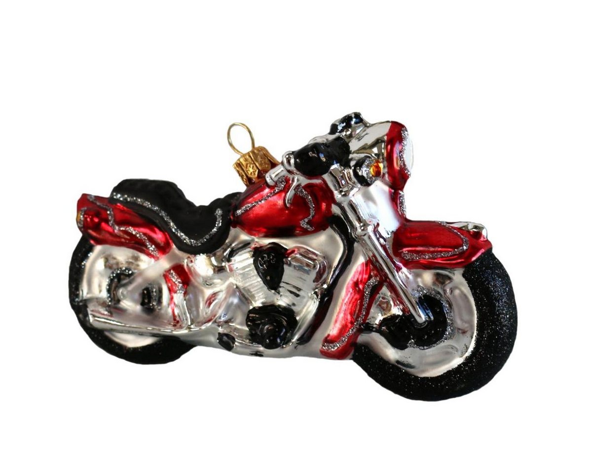 440s Christbaumschmuck 440s Christbaum-Hänger Motorrad rot (1-tlg) von 440s