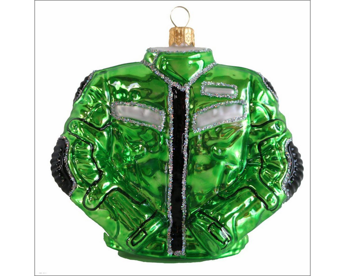 440s Christbaumschmuck 440s Christbaum-Hänger Motorradjacke grün (1-tlg) von 440s