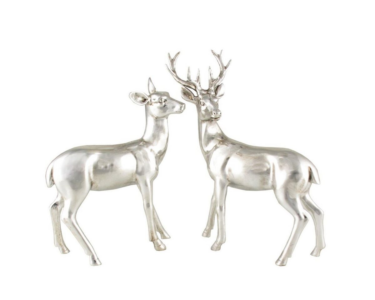 440s Dekoobjekt 440s 2er-Set Hirsch und Hirschkuh stehend (Paar) von 440s