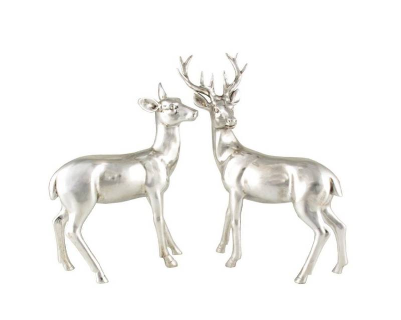 440s Dekoobjekt 440s 2er-Set Hirsch und Hirschkuh stehend (Paar) von 440s