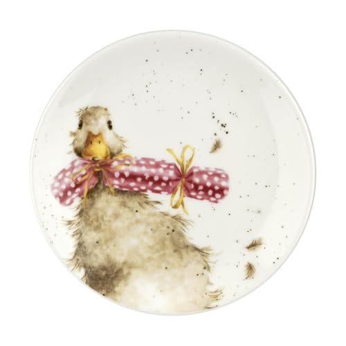 440s Wrendale Designs Porzellan Dessert-Teller Weihnachts-Ente ca. 16,5cm D | WP-WNB3994-XW-E 440s Wrendale Designs Porzellan Dessert-Teller Weihnachts-Ente ca. 16,5cm D | WP-WNB3994-XW-E von 440s