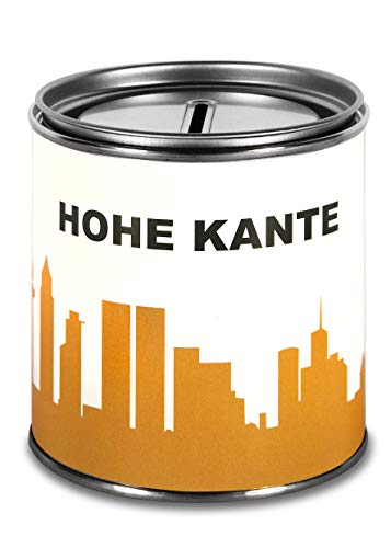 44spaces Spardose Frankfurt Geldgeschenke Hohe Kante - Witzige Geschenkdose Geld Scheine Schenken Geldgutschein Geld-Verpackung Trinkgeld Urlaubgeld Hochzeitsgeschenk von 44spaces