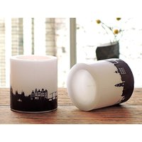 Amsterdam Kerzen - 2 Lampionkerzen Skyline Urban Boho Home Dekor Reise-Erinnerung Souvenir Einzugsgeschenk 44Spaces von 44spaces