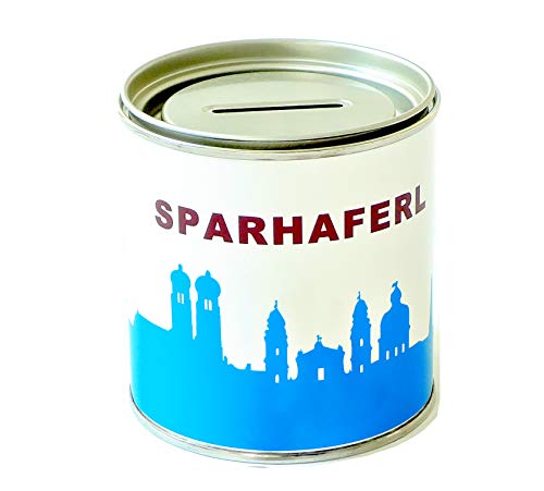 44spaces Spardose München Sparhaferl Geldgeschenke - Witzige Geschenkdose in Blau, Geld Scheine Schenken Geldgutschein Geld-Verpackung Trinkgeld Urlaubgeld Hochzeitsgeschenk 44spaces Spardose München Sparhaferl Geldgeschenke - Witzige Geschenkdose in Blau, Geld Scheine Schenken Geldgutschein Geld-Verpackung Trinkgeld Urlaubgeld Hochzeitsgeschenk von 44spaces