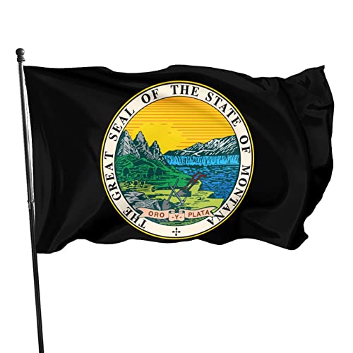 Garten Flagge Flagge Des Bundesstaates Montana Dekoration Flagge Polyester Außenbanner Durable Garten Banner Für Feiertage Hof Garten 90X150Cm von 452
