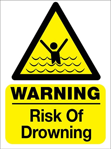Warnschild Warnung Gefahr Des Ertrinkens Retro Gefahrenhinweis Personalisierte Sprüche Schilder 20X30Cm, Verbotsschild von 452