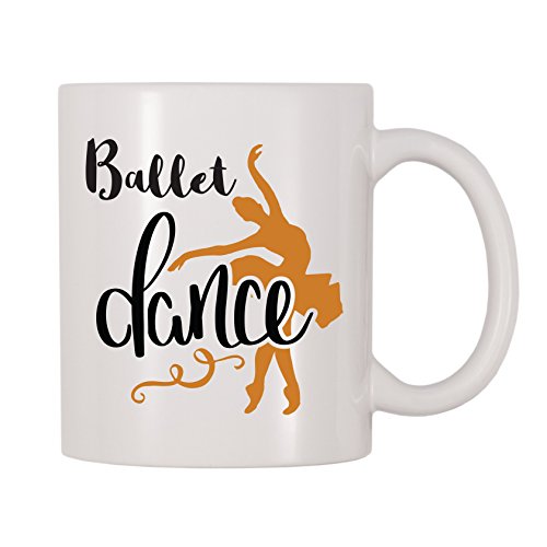 Becher Ballet Tanz Bürotasse Lustig Geschenk Tasse Mehrfarbig Kaffee Tasse Für Frauen, Office, Arbeit, 330ml von 494
