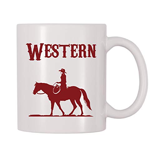 Kaffeetasse Westernreiter Tasse Geschenkidee Teetasse Mehrfarbig Kaffee Tasse Für Männer, Office, Kollegen, 330ml von 494