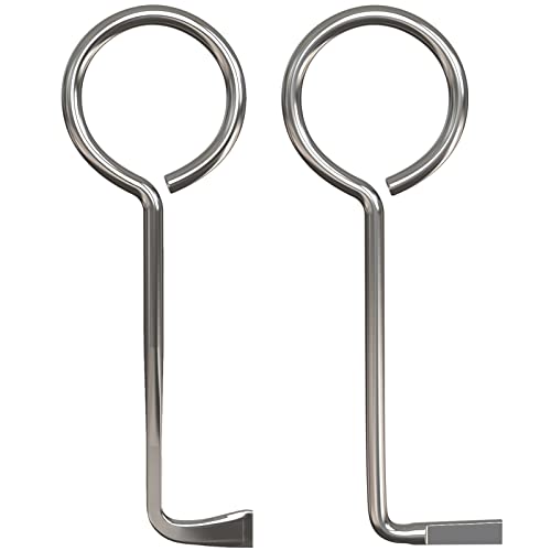 2 Stück Profi Dietrich Set, Buntbartschlüssel Universal, Öffnet Nahezu Jede Tür, Universalschlüssel für Zimmertüren, Schlüsseldienst Türöffner Schlüssel für Bunt-Bart-Schloss Öffner 2 Stück Profi Dietrich Set, Buntbartschlüssel Universal, Öffnet Nahezu Jede Tür, Universalschlüssel für Zimmertüren, Schlüsseldienst Türöffner Schlüssel für Bunt-Bart-Schloss Öffner von 4BAOHUI