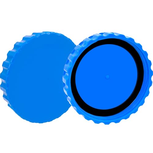 2 Stück Winterverschluss Set, Winterstopfen Pool für Intex und Bestway Pools, 100% frostsicher & dicht, mit passenden Dichtungen von 4BAOHUI