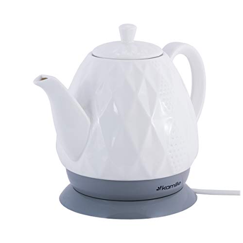 1,5L Keramik Wasserkocher Elektrisch Teekanne Wasserkessel Kettle Tea Schnellkochkessel Teekocher von 4BIG.fun