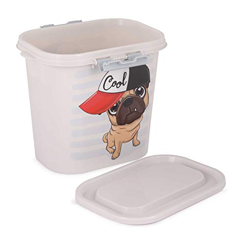 4BIG.fun 10L Tierfutterbehälter Futterbox Vorratsbehälter Container Versiegelungsbehälter Trockenfutterbehälter Aufbewahrungsbox Hund Dose 4BIG.fun 10L Tierfutterbehälter Futterbox Vorratsbehälter Container Versiegelungsbehälter Trockenfutterbehälter Aufbewahrungsbox Hund Dose von 4BIG.fun
