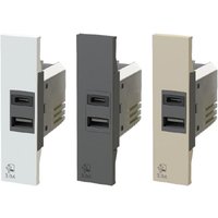 4Box 3.0A USB-Steckdose für Bticino Living Now Serie 4B.K.USB.30 von 4 BOX